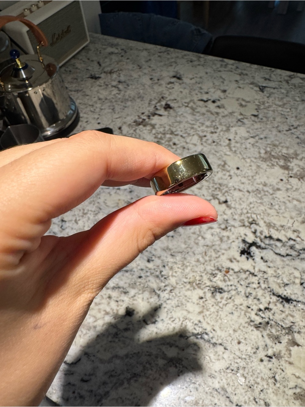 Oura Ring | Gold | Size 10 | Fourth Generation - Picture 7 of 10